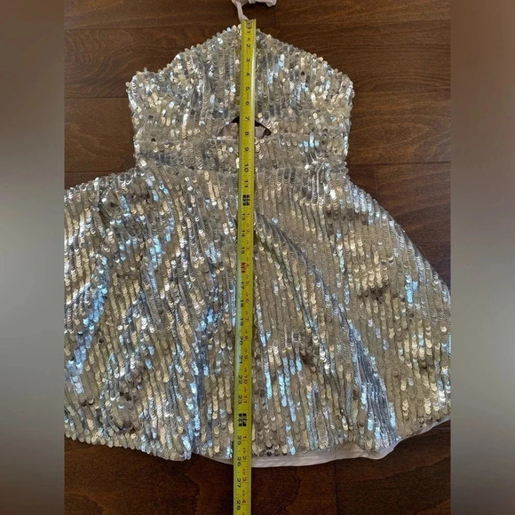 Majorelle Dress Women’s Small Blakely Mini Sequin - Picture 8 of 10